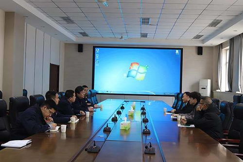 陜重汽到石煤機公司進行技術交流